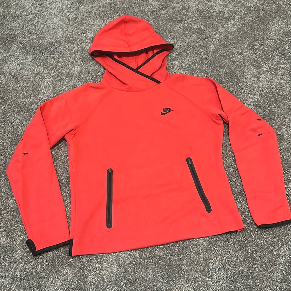 Nike Womens Tech Fleece Funnel Hoodie Size Large